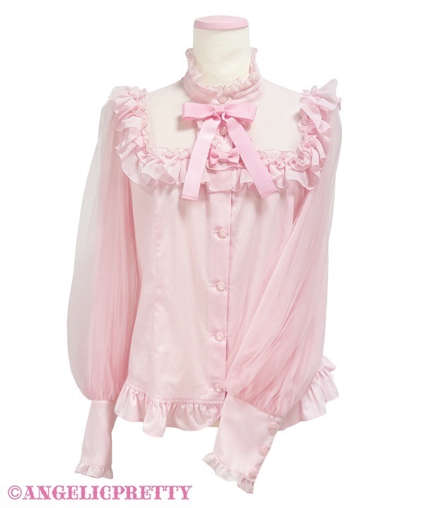 Dressy Doll Blouse - Pink