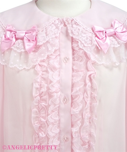 Pink dressy blouse store