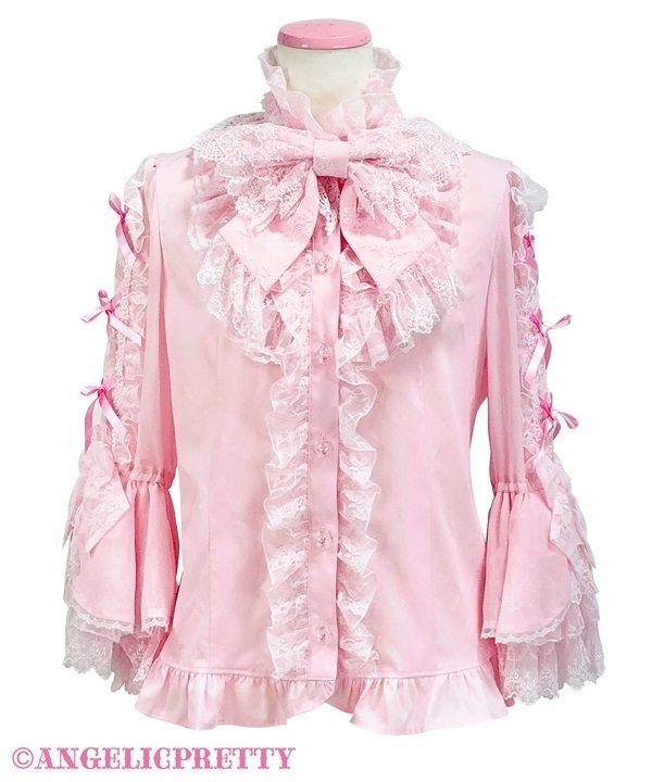 Elegant Princess Blouse - Pink