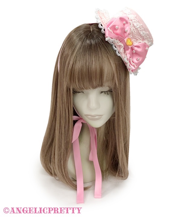 Elegant Rose Mini Hat - Wine