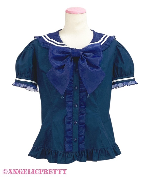 Fairy Marine Blouse - Navy