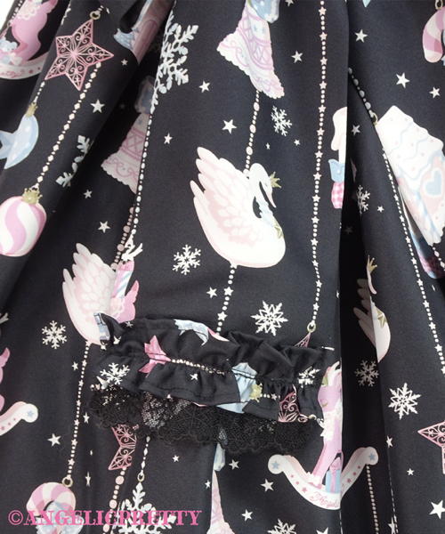 Fancy Ornament Jumperskirt - Sax