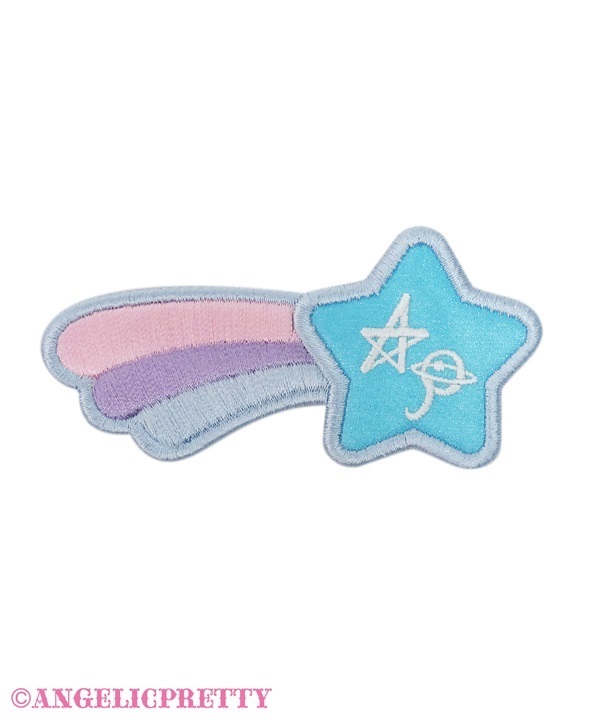 Fancy Shooting Star Patch Clip - Sax