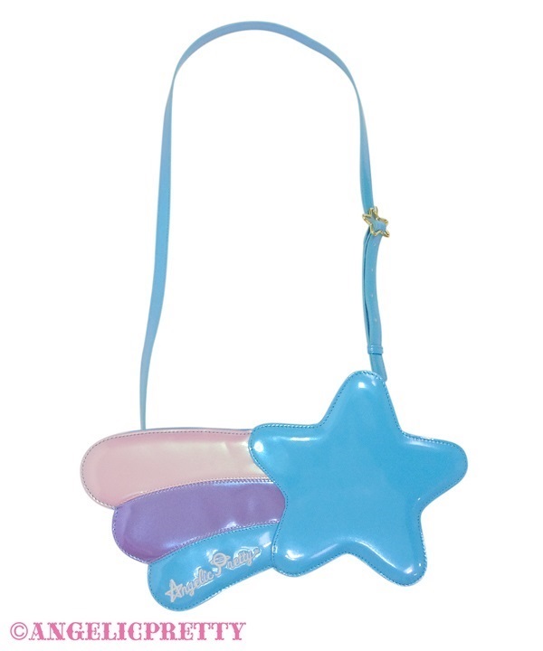 Fancy Shooting Star Shoulder Bag - Sax