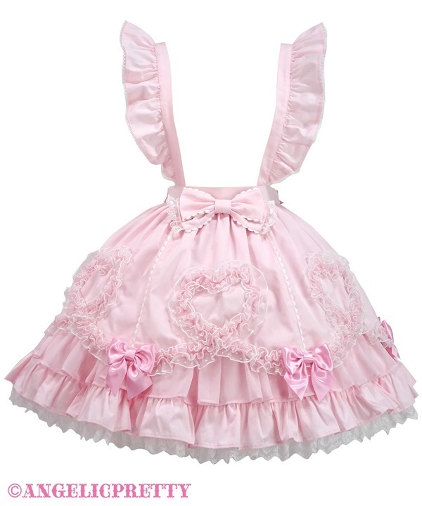 Fantasic Heart Skirt - Pink