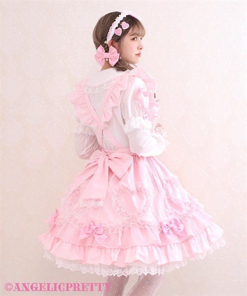 Fantasic Heart Skirt - Red