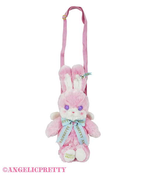 Fantasy Lyrical Bunny Doll Pouch - Pink