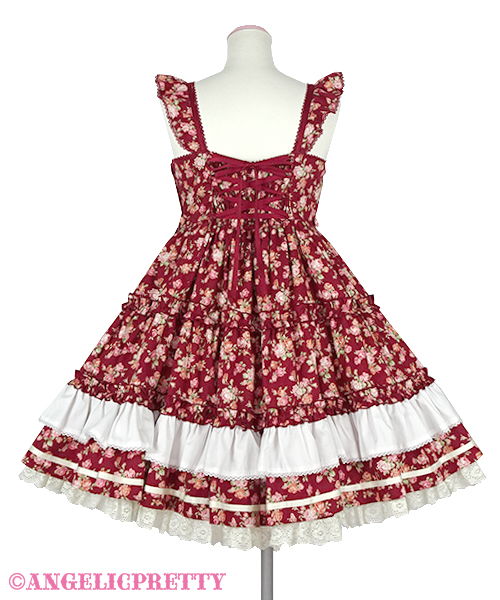 Flower Basket Jumperskirt - Ivory