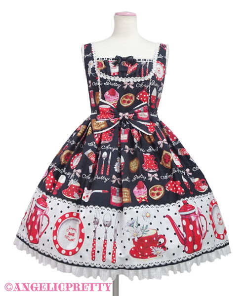 土日お値下げ Angelic Pretty  アンバースデー JSK ひざ丈ワンピース セット割引中