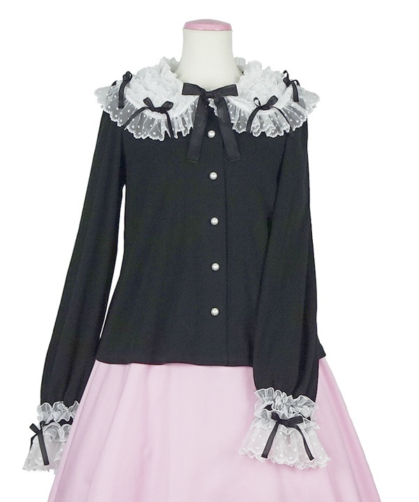Frill Doll Cutsew - Black