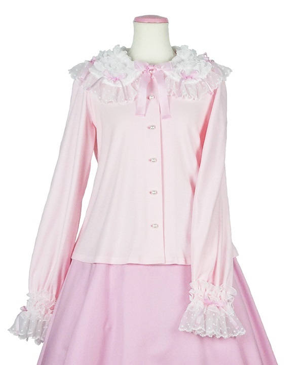 Frill Doll Cutsew - Pink