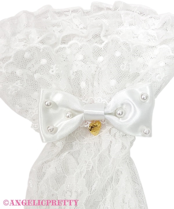 Frill Lace Gloves - Black [252G10-090521-bk] - $100.00 : Angelic