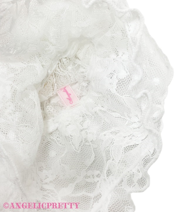 Frill Lace Gloves - Black [252G10-090521-bk] - $100.00 : Angelic