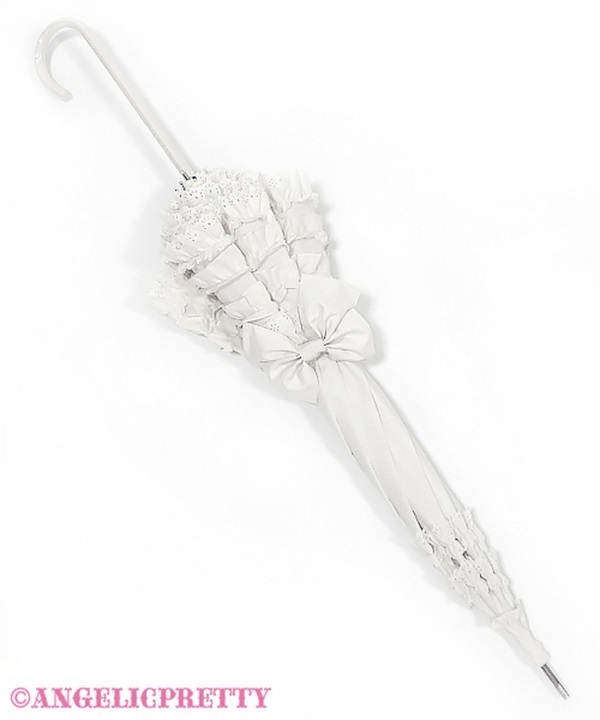 Frill Millefeuille Umbrella - Pink [252G12-090536-pk] - $79.00