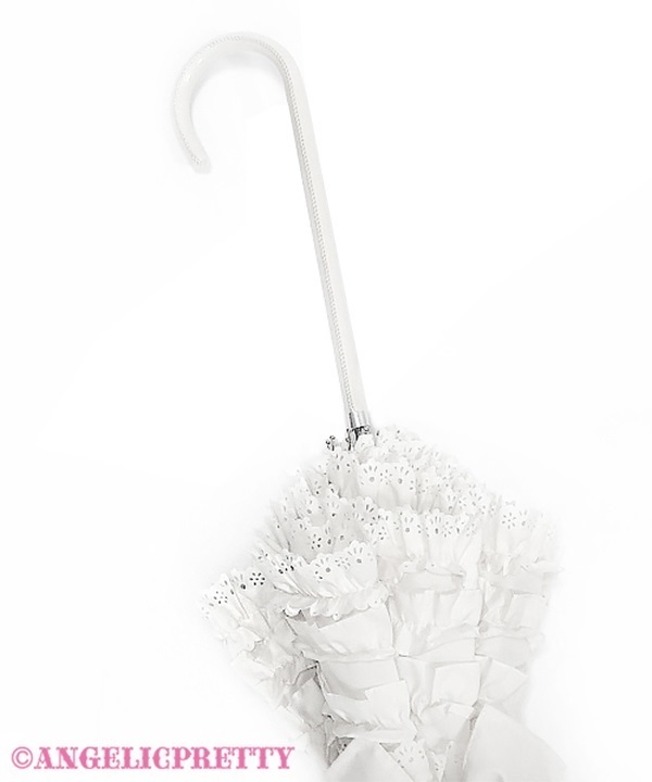 Frill Millefeuille Umbrella - Pink [252G12-090536-pk] - $79.00