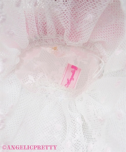 Frill Ribbon Lace Arm Warmer - White