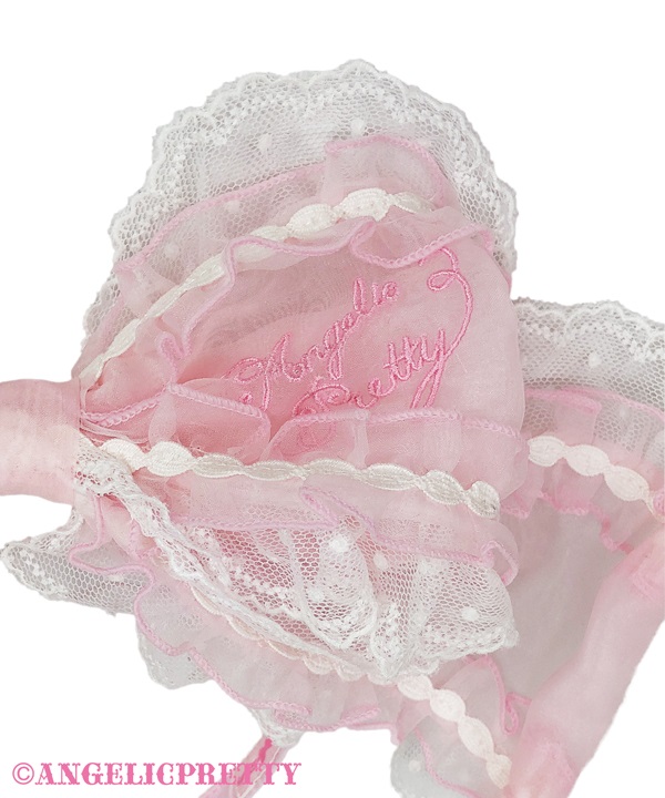 Frill See Through Headbow - Sax