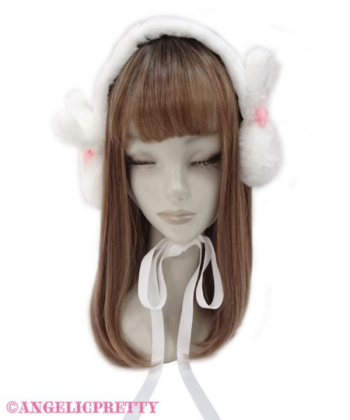 Fuwa Fuwa Bunny Headdress - Pink
