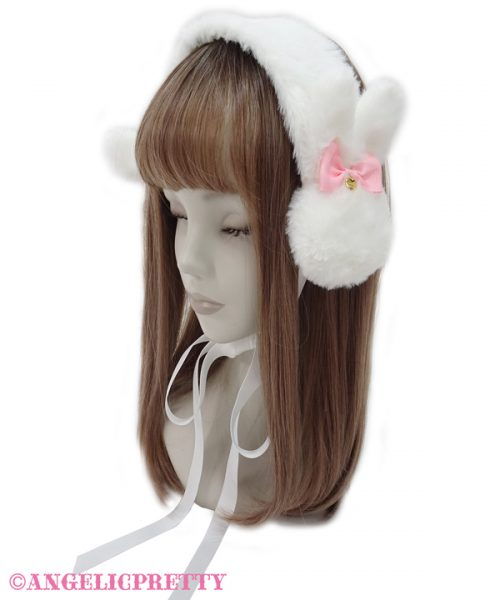 Fuwa Fuwa Bunny Headdress - Pink
