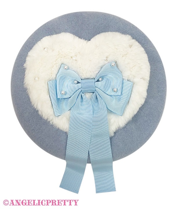 Fuwa Fuwa Heart Beret - Sax