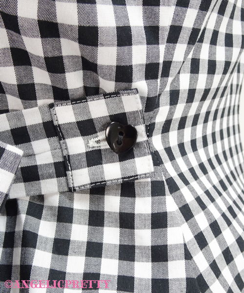 Gingham Sherbet Jumperskirt - Red x Pink