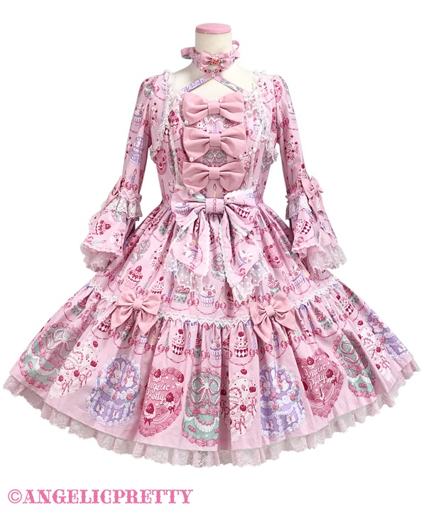 Happy Cakes Dress - Pink