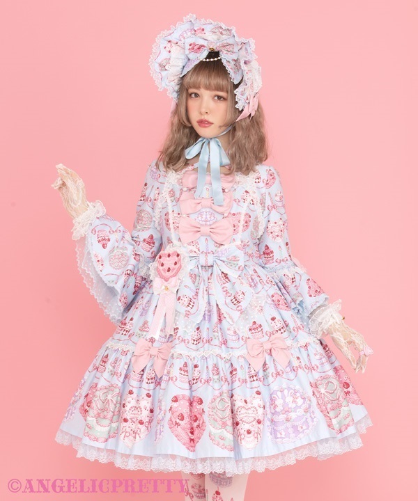 Happy Cakes Dress - Pink [262PO01-030655-pk] - $651.00 : Angelic