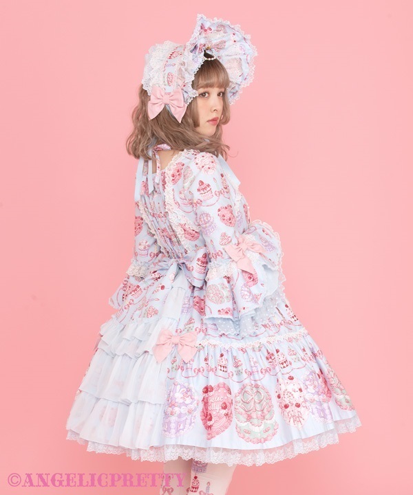 Happy Cakes Dress - Pink [262PO01-030655-pk] - $651.00 : Angelic