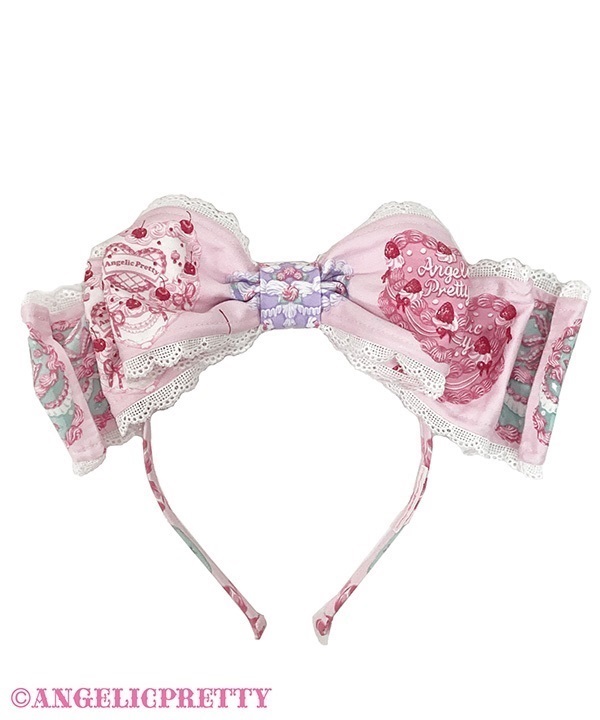 Happy Cakes Headbow - Pink