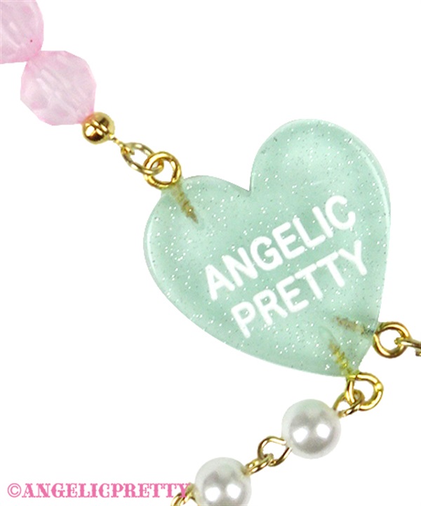 Happy Lyrical Bunny Necklace - Pink