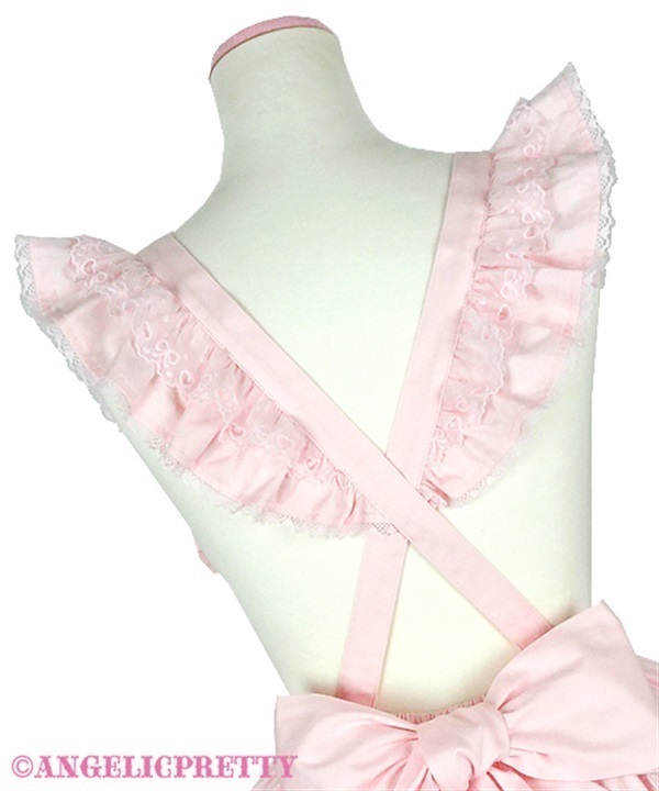 Heart Apron Skirt - Pink