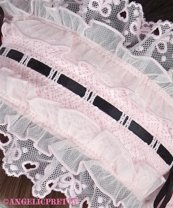 Heart Headbow - Black