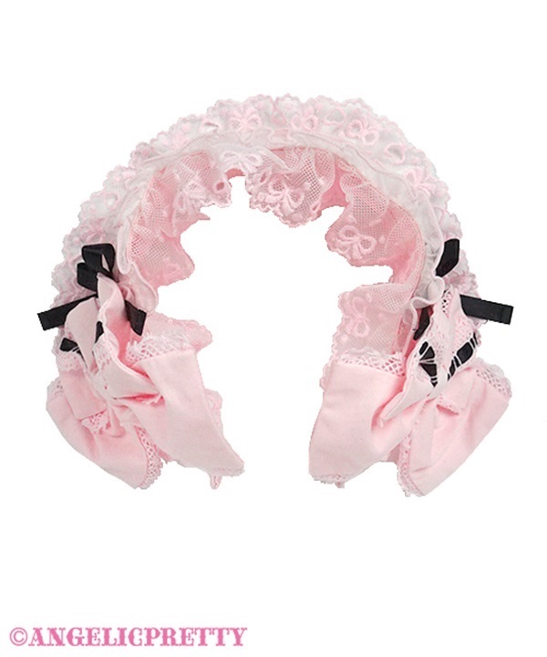 Heart Headbow - Black