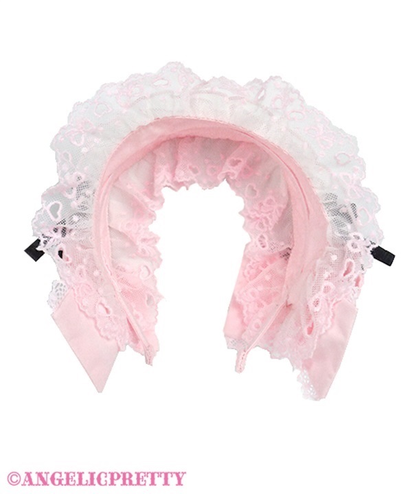 Heart Headbow - Black