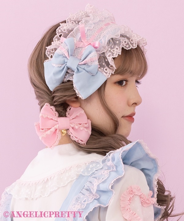 Heart Headbow - Black