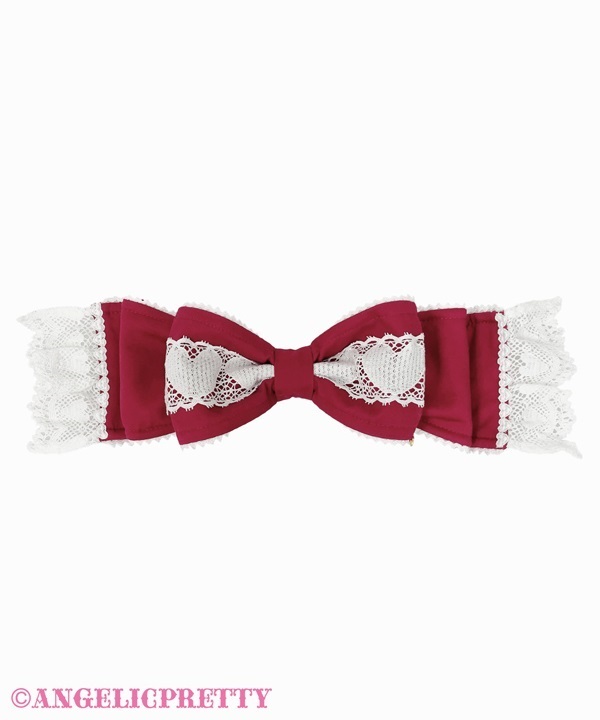 Heart Heroine Headdress - Wine
