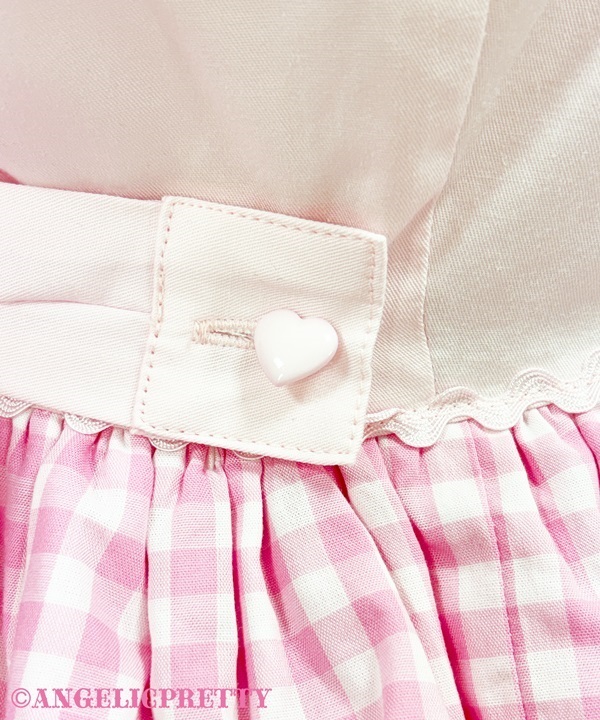 Heart Picnic Jumperskirt - Pink - Click Image to Close