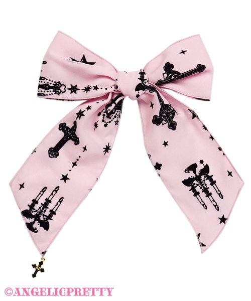 Holy Lantern Ribbon Clip - Pink - Click Image to Close