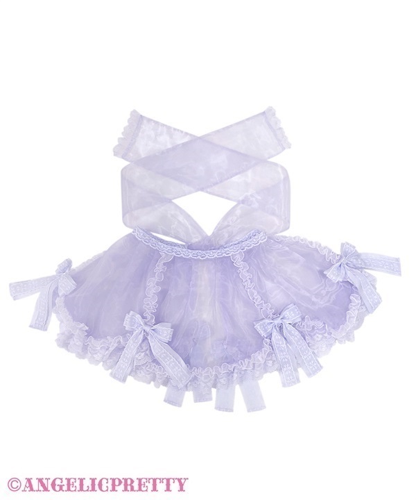Into a Dream See Through Peplum - Lavender