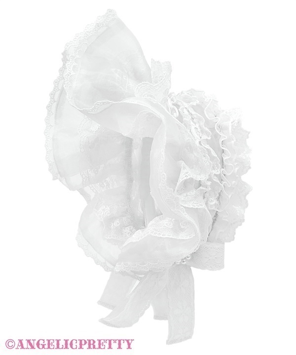 Into a Dream See Through Prim Headbow - White