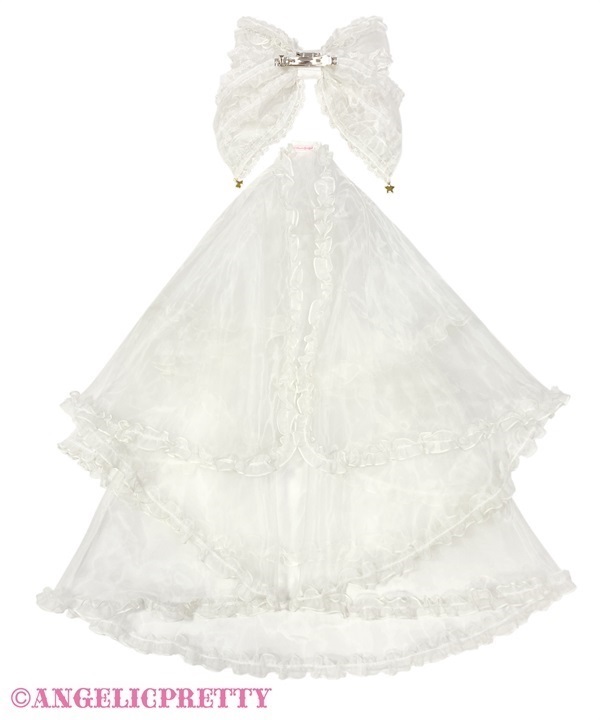 Into a Dream See Through Veil Barrette - Lavender [262KH05-110676