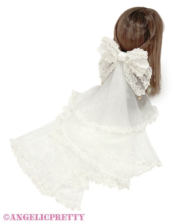 Into a Dream See Through Veil Barrette - Lavender [262KH05-110676
