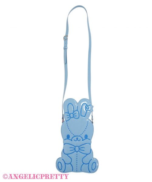 Jelly Candy Lyrical Shoulder Bag - Sax