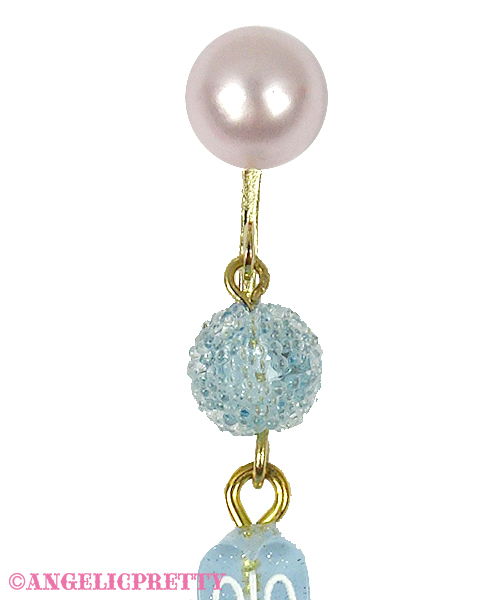 Jelly Candy Toys Clip On Earring - Mint