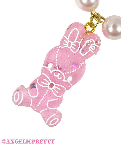 Jelly Candy Toys Necklace - Mint
