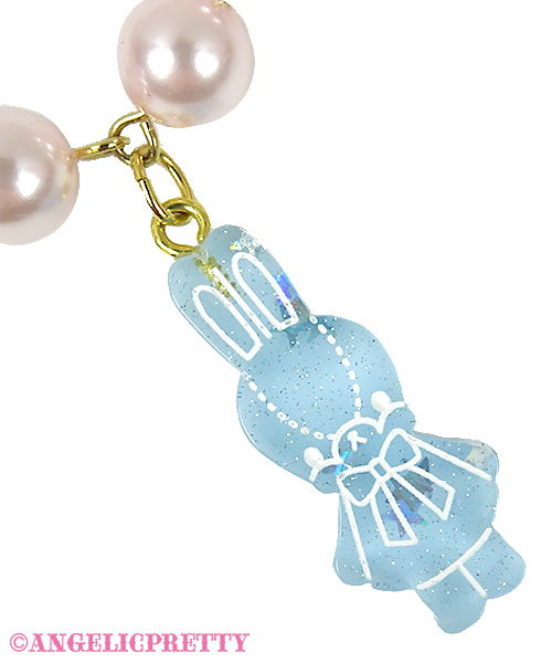 Jelly Candy Toys Necklace - Mint