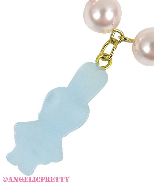 Jelly Candy Toys Necklace - Mint