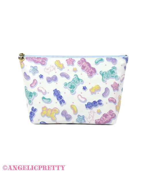 Jelly Candy Toys Pouch - White