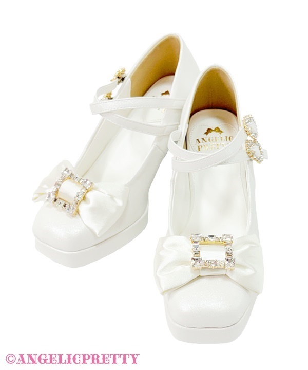 Jewelry Party Shoes (M) - White