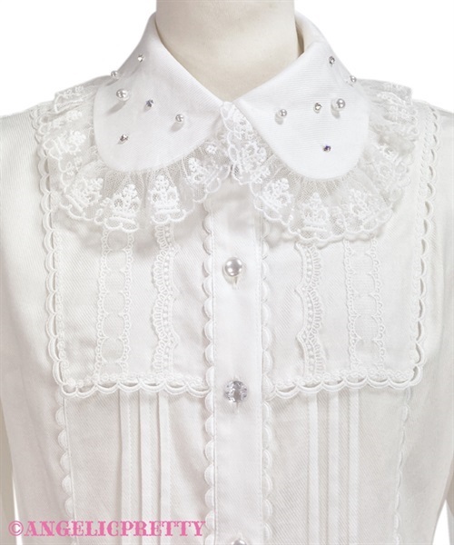 Jewerly Blouse - White